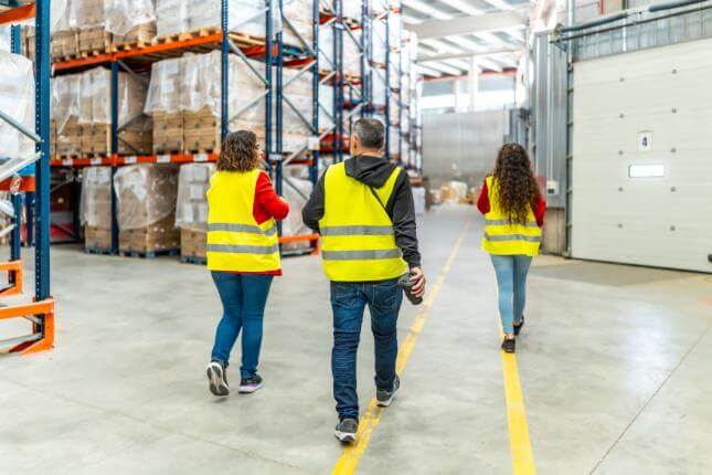 Warehouse Line Markings